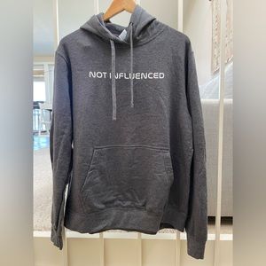 Cozy Dark Grey Hoody with Hand Warmer Pocket